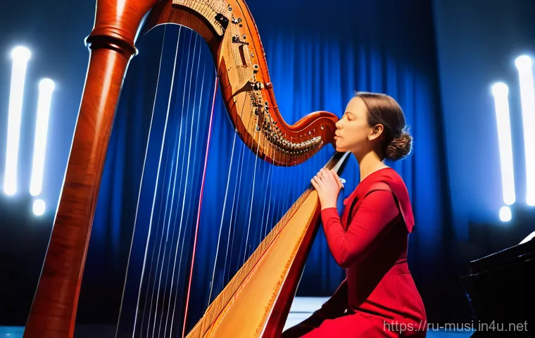 하프 명곡 모음 - **Prompt inspired by Debussy's "Dances Sacrée et Profane": Ethereal Forest Dream**
    "An enchantin...