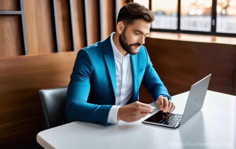 기타 브랜드별 스펙 비교 - **Prompt:** A focused young man, casually dressed in a t-shirt and shorts, is deeply engrossed in a ...