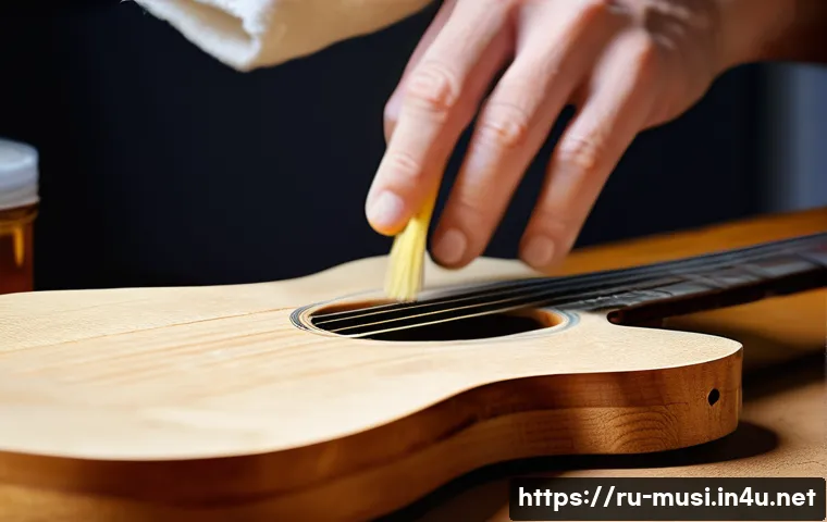 기타 핑거보드 관리 관련 이미지 1